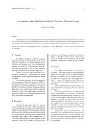 Un propulseur inédit de la Grotte du Placard (Vihonneur, Charente ...