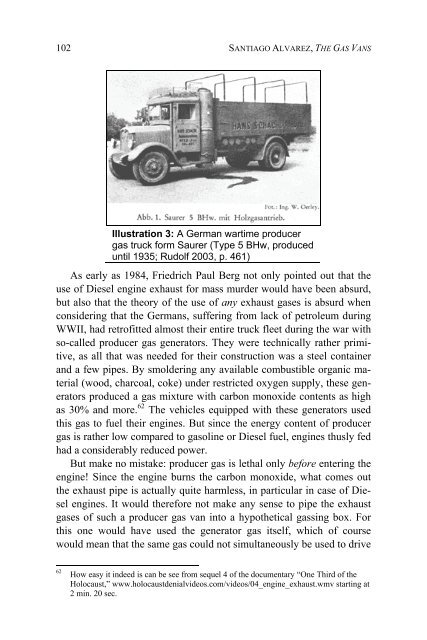 The Gas Vans: A Critical Investigation - Holocaust Handbooks