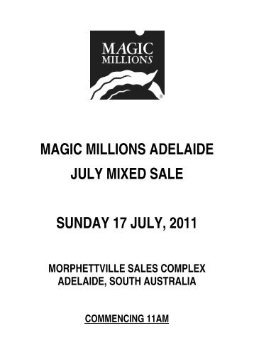 PDF Catalogue - Magic Millions