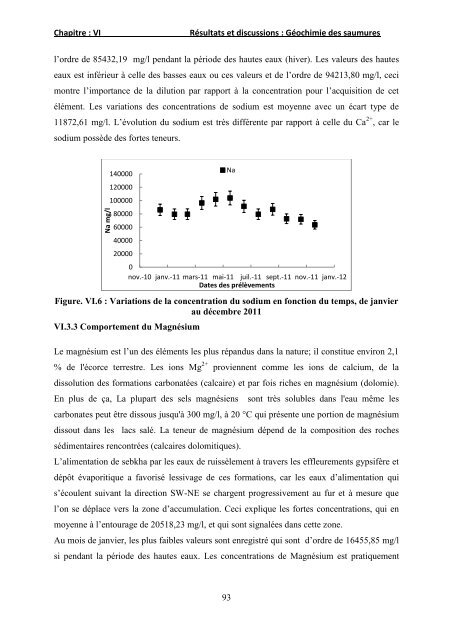 Thème ETUDE GEOCHIMIQUE ET MINERALOGIQUE DES ...