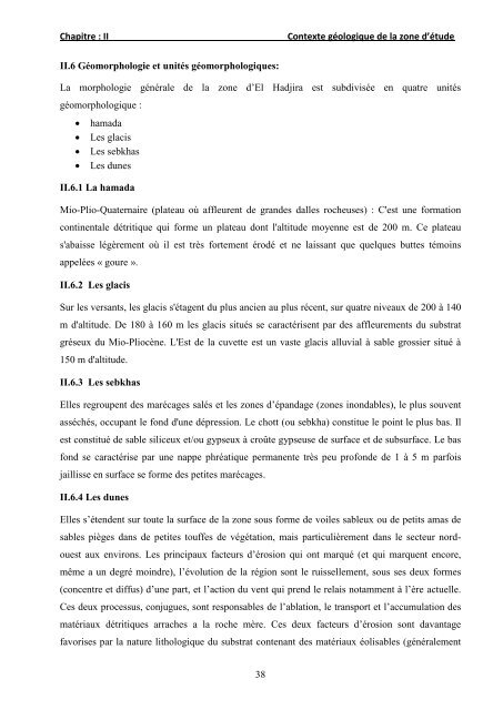 Thème ETUDE GEOCHIMIQUE ET MINERALOGIQUE DES ...