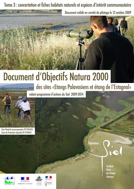 Telechargez les fiches espaces/habitats Natura 2000 - SIEL