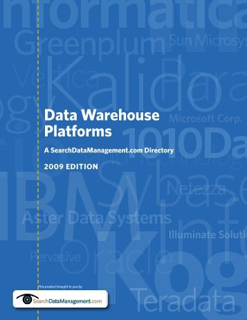 Data Warehouse Platforms