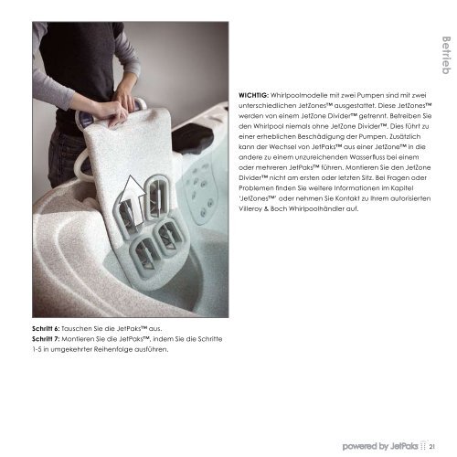 SP Serie Benutzerhandbuch - Villeroy & Boch