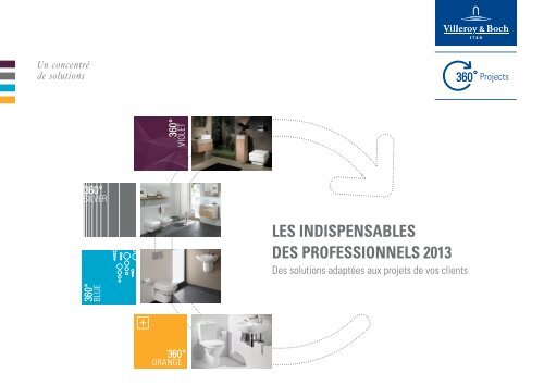 les indispensables des professionnels 2013 - Villeroy & Boch