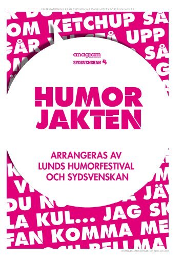 110506 Humorjakten - Sydsvenskan