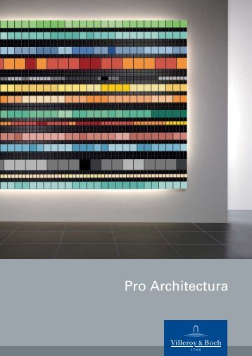Pro Architectura - Villeroy & Boch