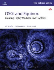 OSGi and Equinox : creating highly modular Java systems