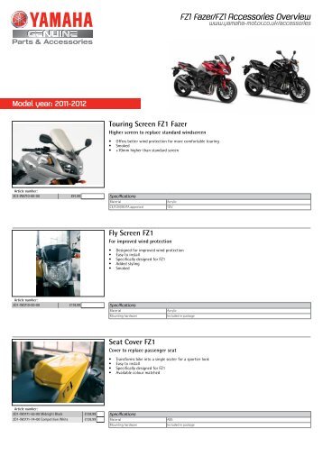 Model year - Yamaha Motor Europe
