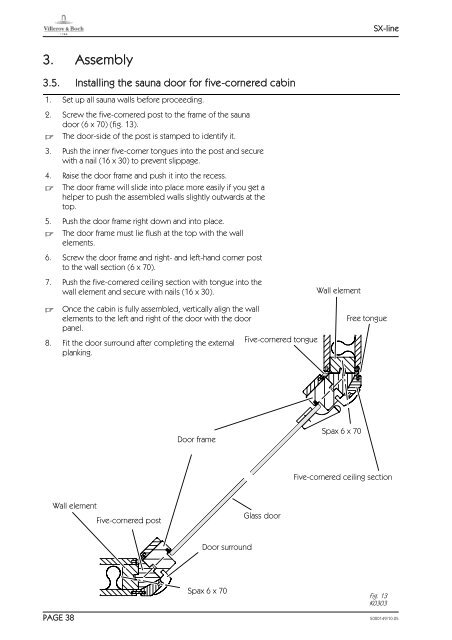 Montageanleitung Assembly instructions ... - Villeroy & Boch