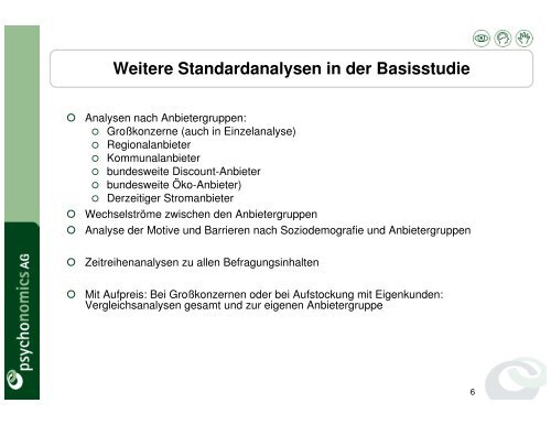 Abonnement Stromkunden-Wechselbarometer 2008 - YouGov