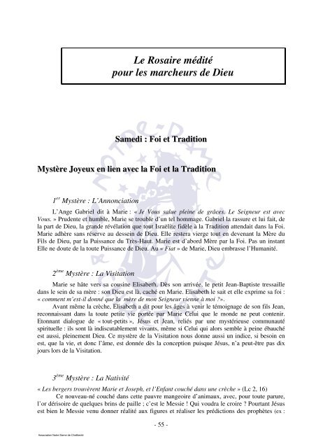 les marcheurs de dieu