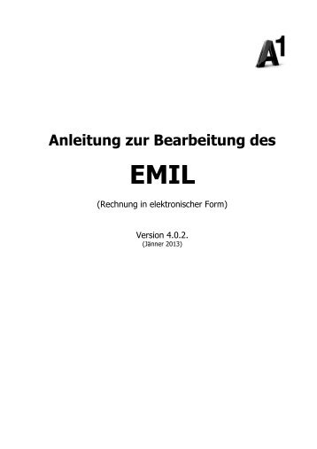 Anleitung EMIL - A1.net