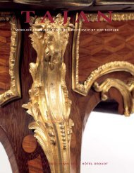 mobilier et objets d'art des xviie , xviiie et xixe siècles - Tajan