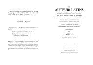 AUTEURS LATINS - latin, grec, juxta