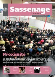 Sassenage en pages - N° 157 février 2011