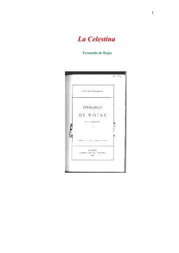 Rojas, Fernando - La Celestina.pdf