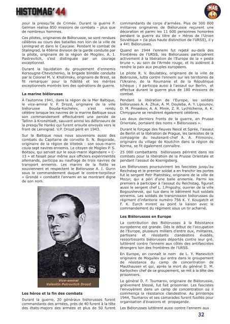 HistoMag'44 special Front de l'est - 39-45.org