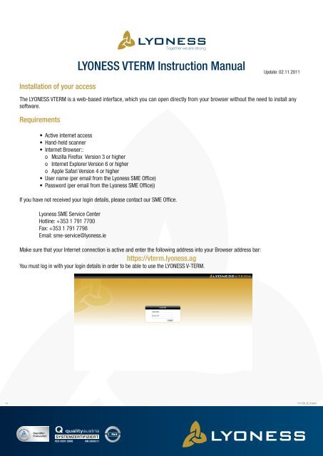 Safari User Manual