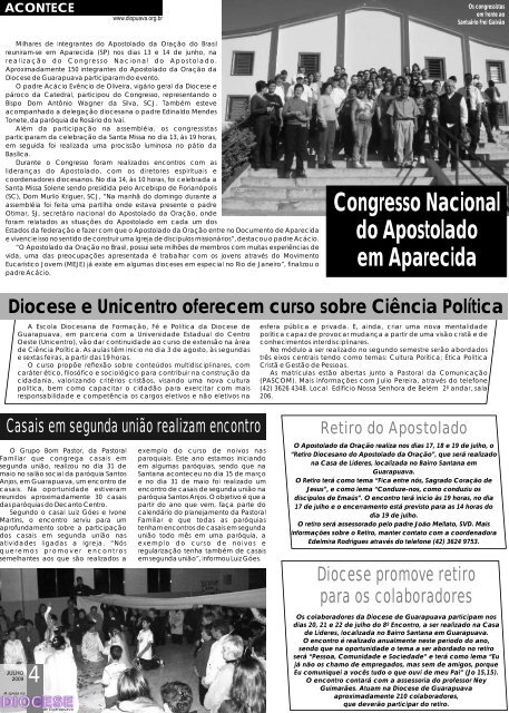 acontece - DIOPUAVA.ORG.BR