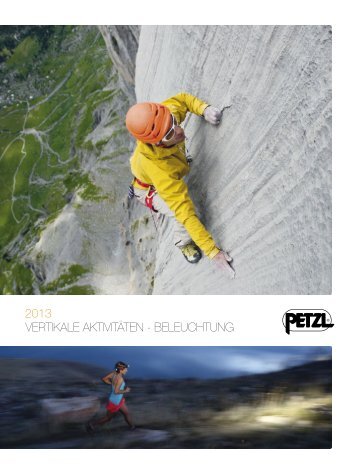 Petzl Online Katalog 2013 Klettern und Bergsteigen 