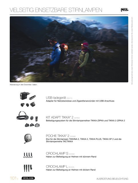 Petzl Online Katalog 2013 Klettern und Bergsteigen 