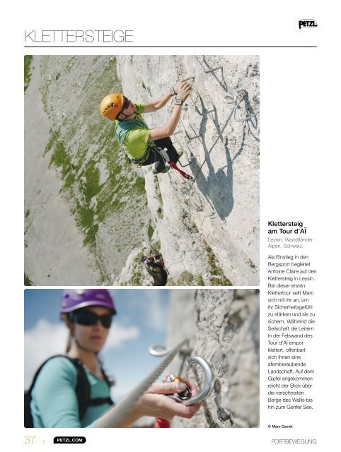 Petzl Online Katalog 2013 Klettern und Bergsteigen 