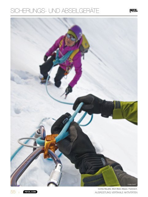 Petzl Online Katalog 2013 Klettern und Bergsteigen 