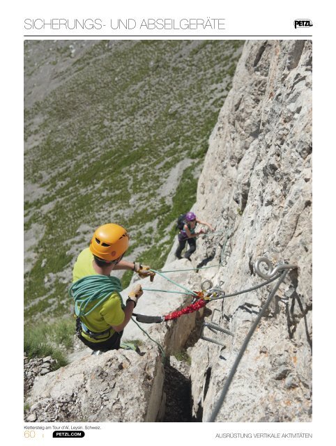 Petzl Online Katalog 2013 Klettern und Bergsteigen 