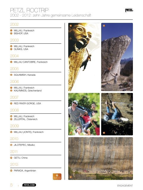 Petzl Online Katalog 2013 Klettern und Bergsteigen 