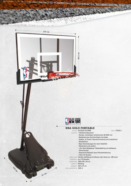 Spalding Online Katalog 2013 - Alles Basketball