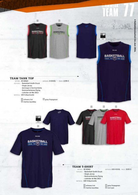 Spalding Online Katalog 2013 - Alles Basketball