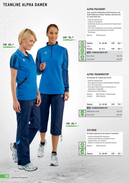 Erima Online Katalog 2013 -Sportbekleidung