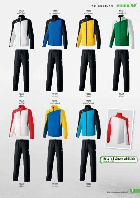 Erima Online Katalog 2013 -Sportbekleidung