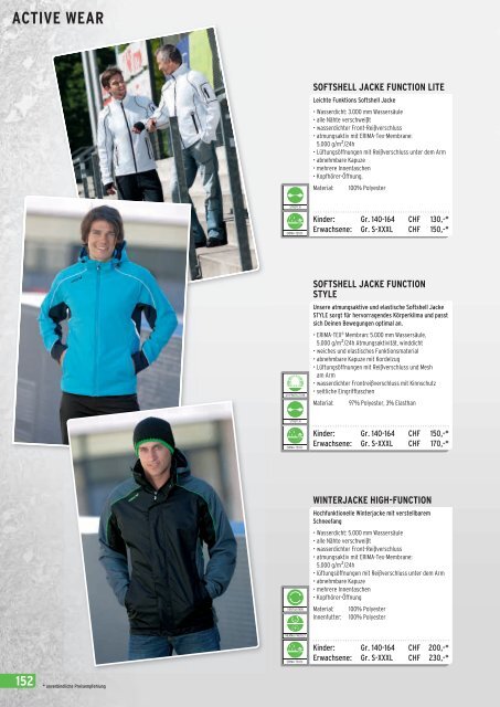 Erima Online Katalog 2013 -Sportbekleidung