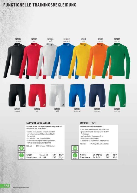 Erima Online Katalog 2013 -Sportbekleidung