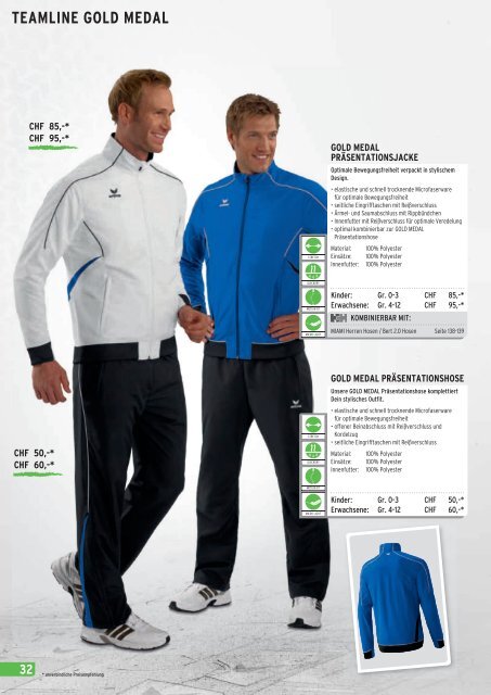 Erima Online Katalog 2013 -Sportbekleidung