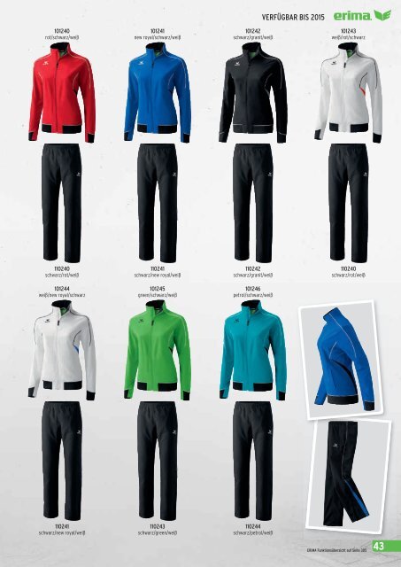 Erima Online Katalog 2013 -Sportbekleidung