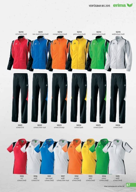 Erima Online Katalog 2013 -Sportbekleidung