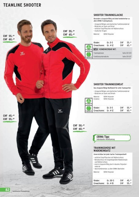 Erima Online Katalog 2013 -Sportbekleidung