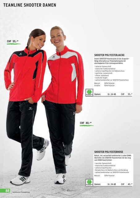 Erima Online Katalog 2013 -Sportbekleidung