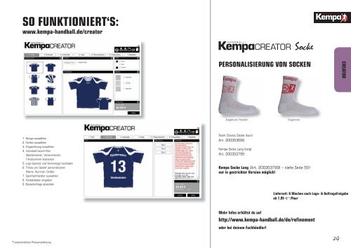 Kempa Online Katalog 2013/2014 - Handball