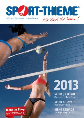 Sport-Thieme 2013 - Alles für den Teamsport
