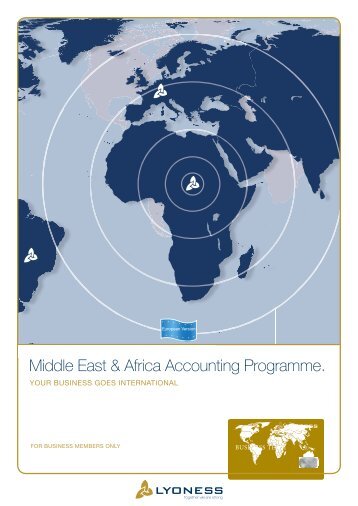 Middle East & Africa Accounting Programme. - Lyoness