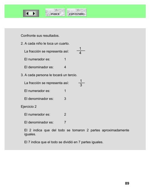 Fracciones - Conevyt