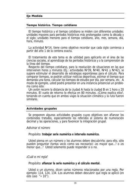 Matemática (Libro para el Docente parte II) - Región Educativa 11