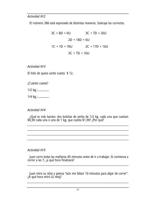 Matemática (Libro para el Docente parte II) - Región Educativa 11