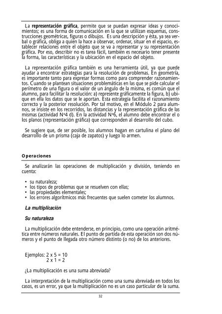 Matemática (Libro para el Docente parte II) - Región Educativa 11