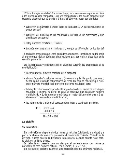 Matemática (Libro para el Docente parte II) - Región Educativa 11