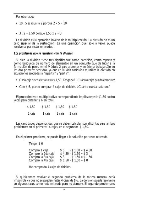 Matemática (Libro para el Docente parte II) - Región Educativa 11